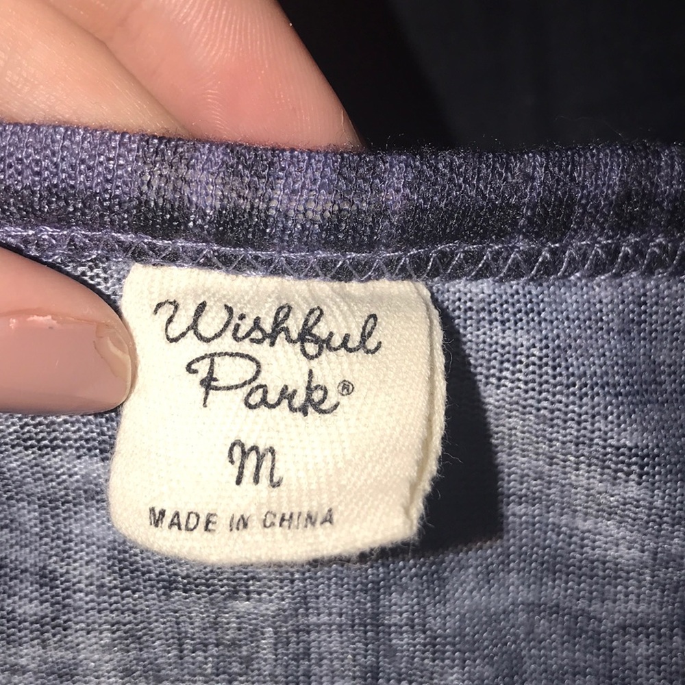 Medium cute purple shirt (wishful park)
